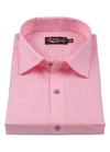 Sunset Royal Linen Light Pink Colour Mens Shirt