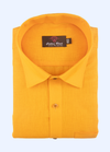 Pure Linen Mango Gold Colour For Men's Shirts
