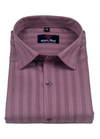 Linen 70% Lee Norwey Lining Light Wine Colour Shirt for Men