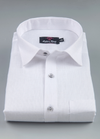 100% Matty Cotton Pure White Shirt for Men's