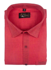Linen Jute Reddish Rani Colour Shirt For Men