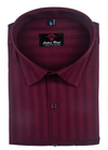 Linen 70% Lee Norwey Lining Maroon Cherry Colour Shirt for Men