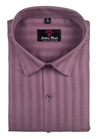 Linen 70% Lee Norwey Lining Light Wine Colour Shirt for Men