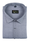 Linen Jute Grey Colour Shirt For Men