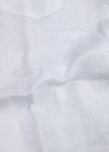 Linen Jute Pure White Colour Men's Shirt