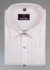 Linen 70% Lee Norwey Full White Colour Lining Shirt for Men