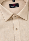 Layocell Linen Small Lining Peach Colour Men’s Shirt