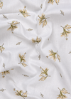 Turkey Linen White Shirt with Mehndi Belgium Print for Men
