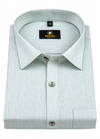 Layocell Linen Small Lining Light Pista Colour Men’s Shirt