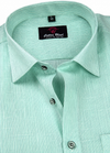 Layocell Linen Small Lining Mint Green Colour Men’s Shirt
