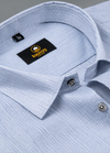 Layocell Linen Small Lining Light Blue Colour Men’s Shirt